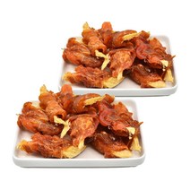 치킨과 북어가 함께 기호성 좋은 치북말이_ 면역력에 좋은 강아지수제간식, 치북말이, 2개