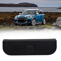 자동차 테일 게이트 핸들 스위치 커버 버튼 캡 BMW MINI R56 R27 R58 R59 용, 검은색