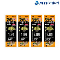 돌찌나라 금동 은동 민물 사슬 채비 예민한 입질, 1.8g (색상랜덤)