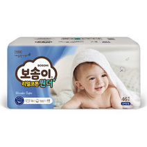 보솜이 리얼코튼 원더 밴드형 기저귀 공용 소형(4~7kg), 90매