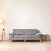 [시월구일] 109 비올라 패브릭 3인용 소파+스툴(별도구매품) 방문설치, 구매안함, 그레이 3인용+스툴 소파커버(19000원추가)