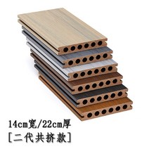 합성 목재 데크 반영구적 내구성 방부 내수성 가공성, 2세대 공압마루 140*22 원형홀