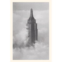 (영문도서) Vintage Journal Empire State Building in the Clouds Paperback, Found Image Press, English, 9781669511472