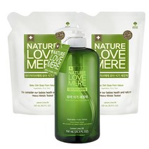 네이쳐러브메레 유아 식기세정제 용기 1개+리필 2개