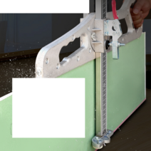 석고보드재단기 합판 판넬 절단 공구 목공 목재 커터, 카드 슬롯 8륜 접이식 쉐이빙 엣지, 1개