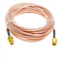 RG316 RP SMA male to RPSMA female 벌크헤드 로트 RF 연장 케이블 점퍼 피그 테일 전자 기기 보호, 08 30cm