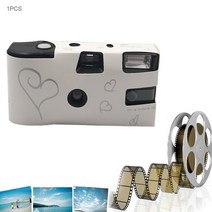 수동필름카메라 필름카메라입문 레트로 36 장 사진 35mm 일회용 필름 카메라 수동 발판 광학 어린이용 선, 한개옵션0