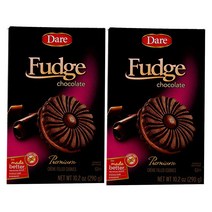 Dare Creme Cookies 데어 크림 쿠키 퍼지 초코렛 290g 2팩, 2개