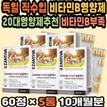 대용량 만성피로영양제 고함량비타민B추천 나이아신 비타민B군 피로회복비타민 운동영양제 고용량비타민 고함량비타민 비타민비 비타민B컴플렉스 활력비타민 독일직구 비타민B영양제