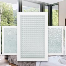 아파트 저층 모자이크 보호 시트지 장식장 중문 유리 인테리어 창문 스티커 필름, 창문필름 블라인드 4M