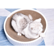 고양이스크래쳐 매트 캣모나이트 냥모나이트 소형, 스크래쳐 + 교체용 코어