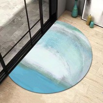 에스닉 페르시안 반원 발 매트 러그 카페트 도어 현관 욕실 인테리어