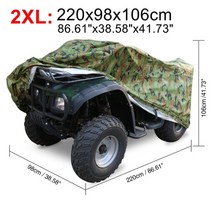 4륜바이크 500 1000 x autohaux 3 스타일 비치 쿼드 atv 커버 방수, 09 Camouflage-2XL