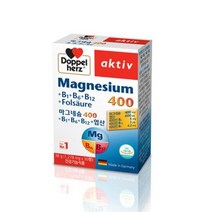 도펠헤르츠 마그네슘 400 38g, 60정, 30정