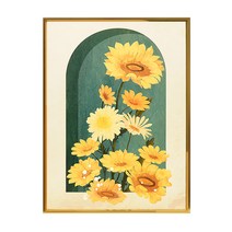 행운 복 돈 들어오는 금전운 해바라기 액자 집들이선물 01, C