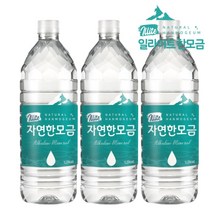 일라이트한모금 1L 물애담 미네랄워터 알칼리수 자연한모금, 12개