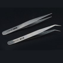 정밀 핀셋 공작 미용 세밀작업용 핀셋 1개 66100EA, 제품선택, 일자형
