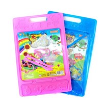 도너랜드 찰흙판 놀이세트 / 찍기 틀 클레이 조형 도구, 파랑, 1개