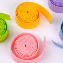 아유디 PP웨빙끈 웨빙끈 웨이빙끈 25mm 12색 에코백 가방끈 1마, 웨이빙끈25mm(1마), 녹색