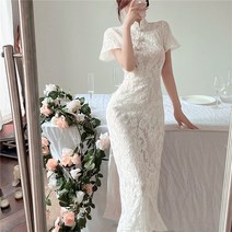 셀프웨딩 스몰웨딩 드레스 미디 롱 원피스 BP001