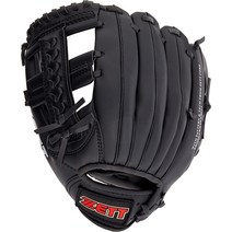 ZETT 어린이 야구 글러브 초보자용 좌투용, 블랙