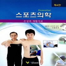 새책-스테이책터 [스포츠의학 손상과 재활치료]제4판 -재활의학 출간 20170901 판형 210x297(A4) 쪽수 4, 스포츠의학 손상과 재활치료