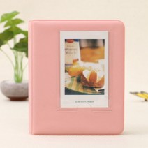 64 Pockets Book Album for Fujifilm Instax instant Mini 11 9 8 7s 70 25 50s 90 Films 3/4 inch Photo pa, 02 Pink 2