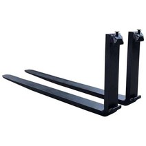 지게차 포크 보조발 코끼리발 연장 전동지게차 중장비, 1~1.5톤  1.37미터