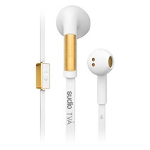 []Sudio 이너 이어 이어폰 TVA White SD-0005
