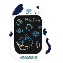 드로잉 패드 액정 타블렛 전자 노트 만화 lcd 쓰기 8.5in 다채로운 그래픽 그리기 낙서 보드 3 4 5 10 세 어린이 학습 장난감, 푸른