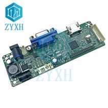 만능ad보드 모니터 영상보드 노트북패널 diy용 HDMI VGA 제어 보드 LCD 드라이버 10.1-27 인치 화면 지원 800x600 1920x1080 TF