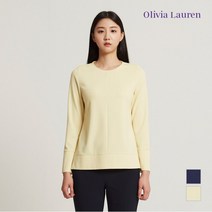 올리비아로렌 자수 칼라배색 티셔츠 VOCALWF8231