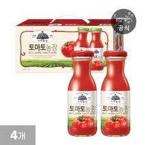 가야농장 토마토농장 180mL 12병 4세트