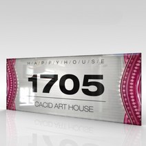 카시드 WNR124 호실판 호수판 숫자판 도어사인 호실표지판 방호수 룸넘버 현관문 아파트 빌라 원룸 오피스텔 호텔 모텔 고시원, 아크릴