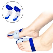 앞꿈치 패드 발바닥 보호대 구두 쿠션 큰 발가락 교정기 Hallux Valgus 교정 엄지 분리기, 라이트 그레이