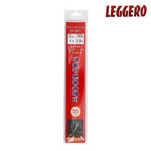 레제로 대물 카본 묶음채비 2본 55cm 민물 내림채비, 2호-1.5호