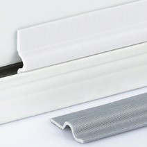 강력접착식 창틀바람막이 현관문바람막이 부드럽고 폭신폭신한 우레탄폼소재 간편설치 효과확실 미세먼지차단 방음방풍효과, 강력접착식 우레탄폼 창틀바람막이(50cm), 그레이