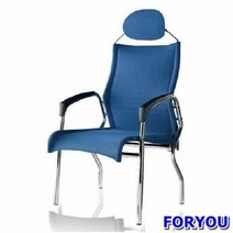 Foryou3214 회의용 고정의자 모시 대 올메쉬 의자 중역 공부 책상 바퀴, 블랙 블랙