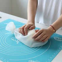 피자붕어빵 1.5Kg 2 가지 크기 실리콘 반죽 주머니 밀가루 믹서 다목적 빵 패스트리 피자 베이커리 제품 주방 도구 115740, L (38x27 Cm)_TURKEY
