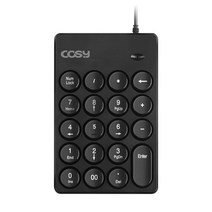 [COSY] 코시 레트로 노트북 숫자 키패드 비동기화 타자기 보조 키보드 텐키패드 KP4025