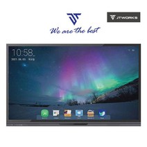 75인치 학교 학원 수업용 LED 스마트 전자칠판 UHD 터치모니터 안드로이드 제이티웍스 본품, PRO
