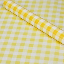 체크인쇄유산지(레몬) 35x25cm 500장 // 샌드위치 햄버거 김밥 빵 식품지 포장지