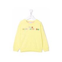 바이스트 22SS 마크제이콥스 키즈 로고 자수 맨투맨 옐로우 W15594 549
