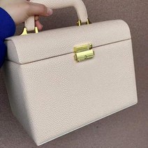 메이크업 박스 하드케이스 분장 화장품 가방 뜨거운 판매 가죽 상자 거울 케이스 뷰티 잠금장치, 2.golden