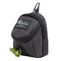 어질리티 강아지슬개골보호대 짖음방지기 강아지짐볼 Multifunction Dog Training Bag Pet Treat Pouch Por, 01 Black