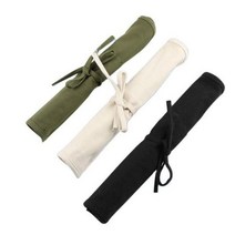 화구가방 미술가방 아트백 스케치북가방 직사각형 오일 페인트 홀더 캔버스 아미 그린 아티스트 브러쉬 가방 펜 케이스 수채화 그리기 파우치, White
