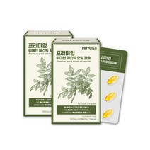 그리스 메스틱검 매스틱 오일 양배추 연질 캡슐 마스틱 2박스