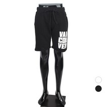 레터 포인트 쭈리 끈밴딩 롤업 반바지