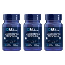 라이프 익스텐션 (Life Extention) 스킨 리스토어링 세라마이드 30 액상캡슐 X 3개, 90캡슐, 1세트