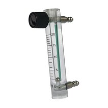 GHSHOP 조정 가능한 제어 밸브가 있는 유량계, 2L ~ 20L, 분명한, 구리 및 유리